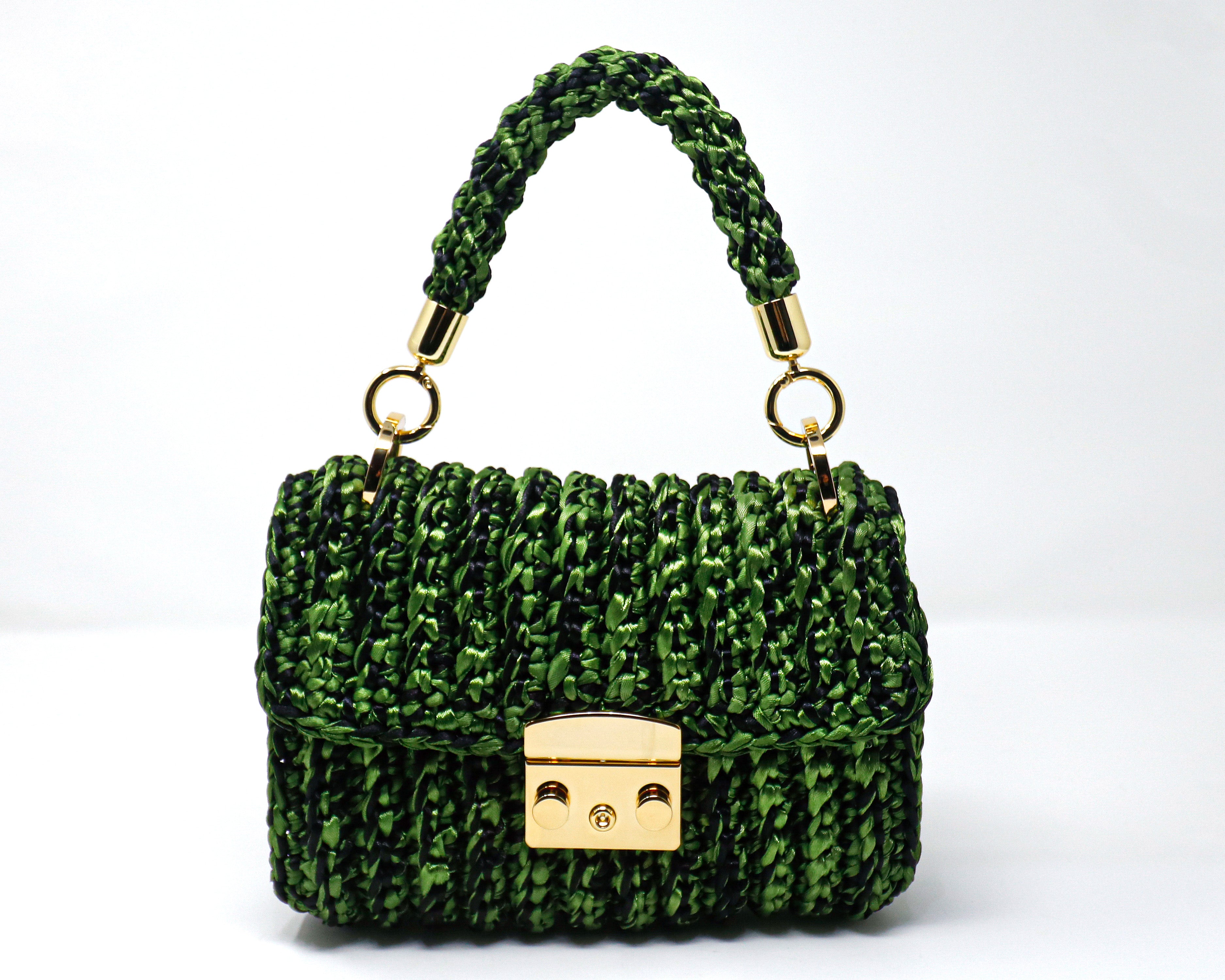 My One Handbag - Green/Black