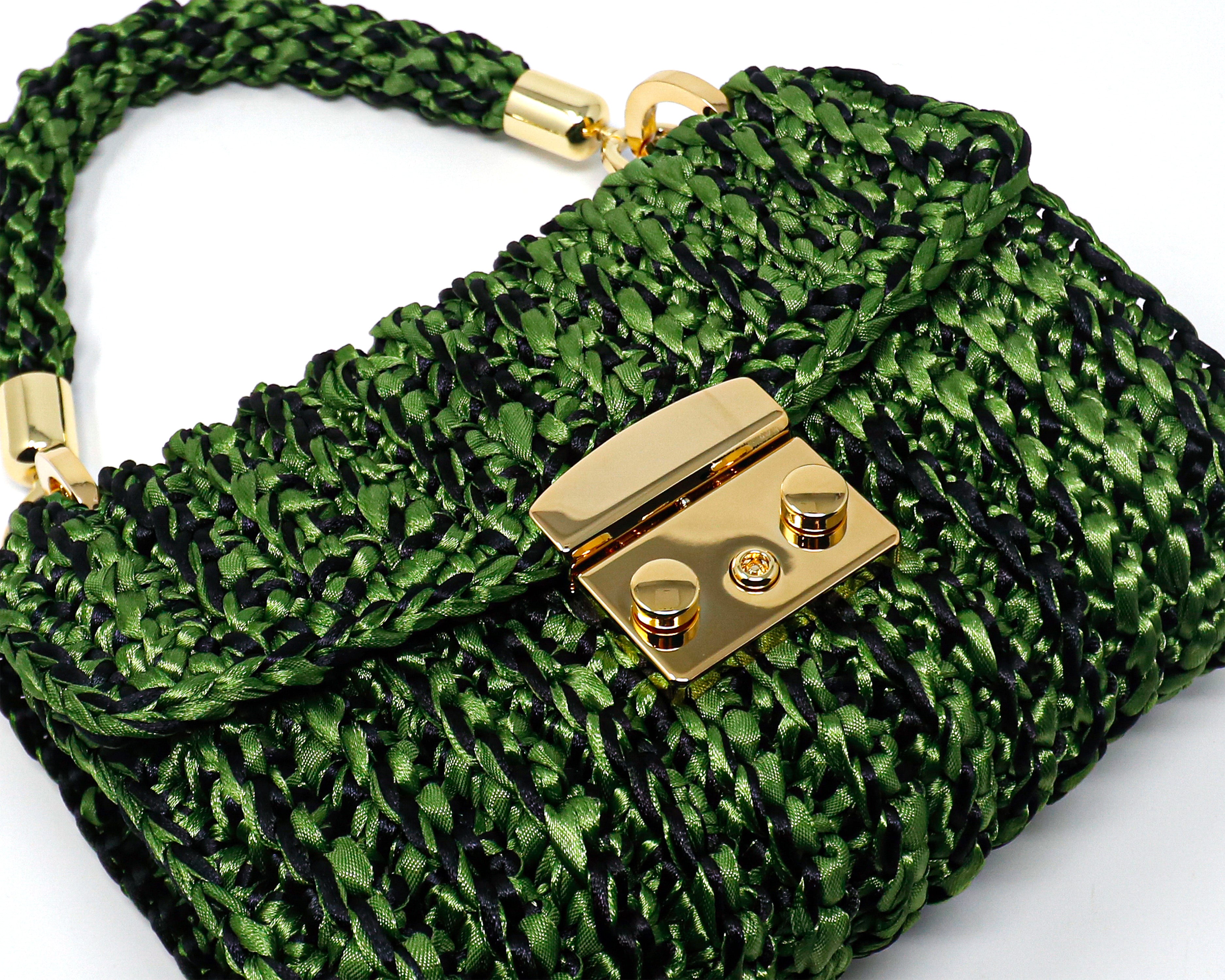 My One Handbag - Green/Black