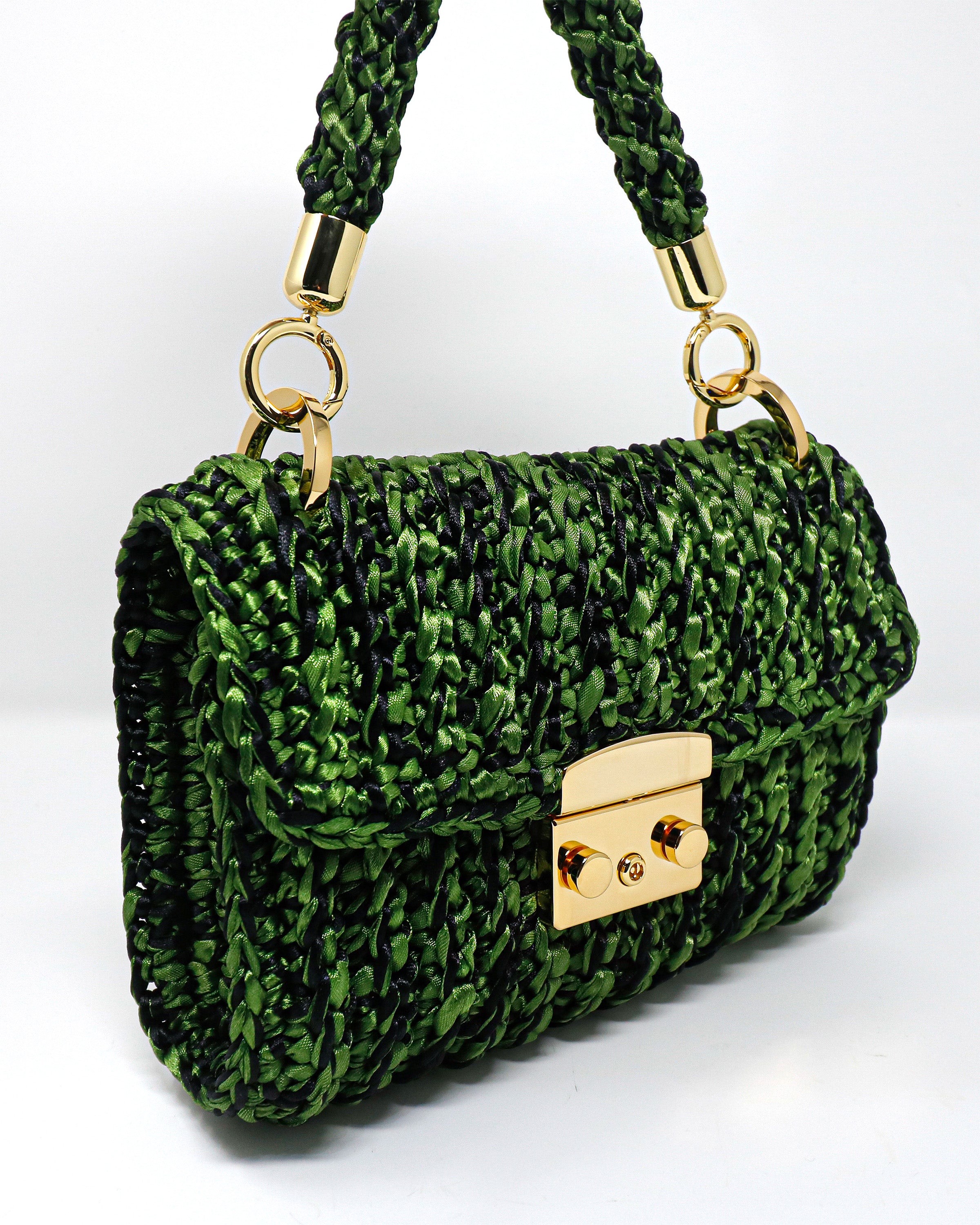 My One Handbag - Green/Black