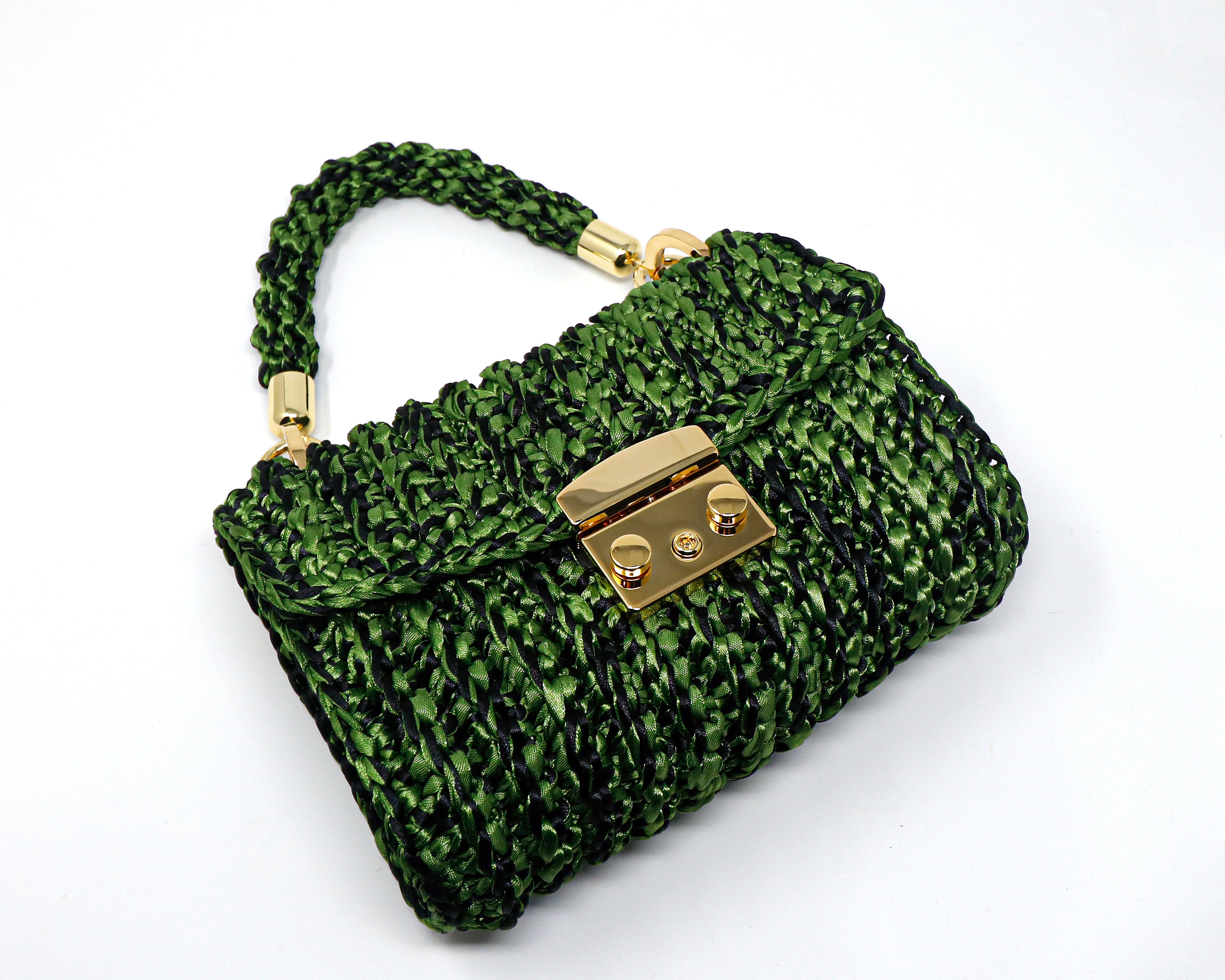 My One Handbag - Green/Black
