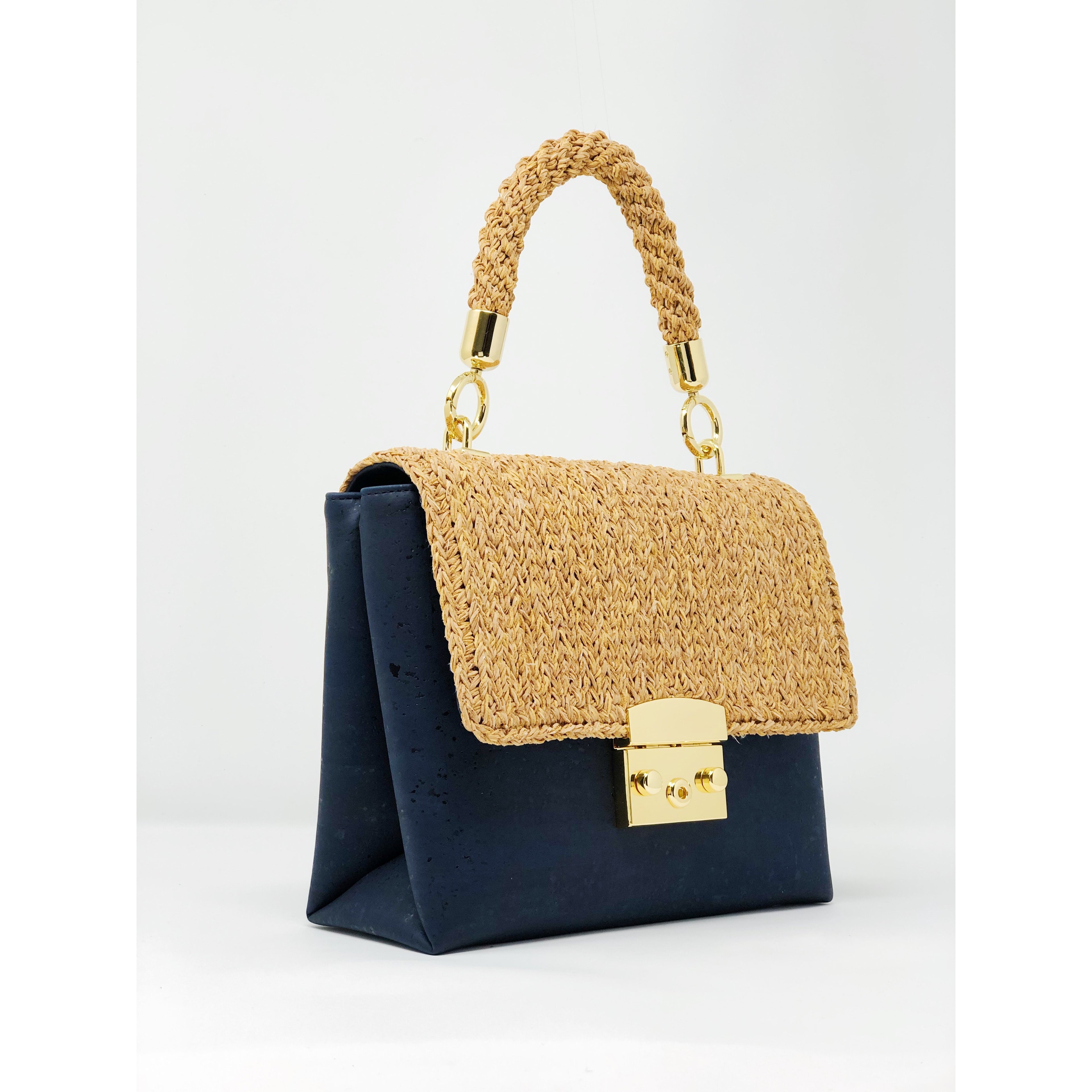Cork Alentejo handbag - Blue