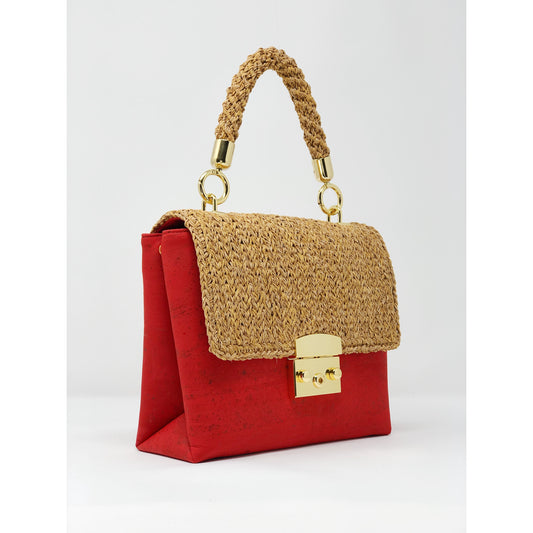 Cork Alentejo handbag - Red